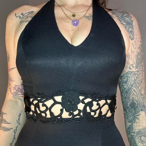 Vintage Gunne Sax Jessica McClintock Mini Dress - Picture 6 of 8